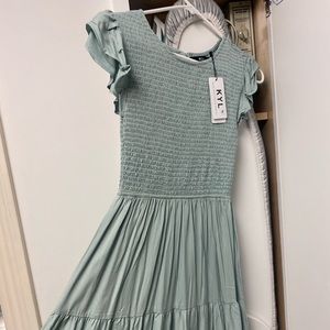 NWT-Small-Mint green midi dress.